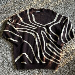 12th Tribe Size L Oversized Sweater